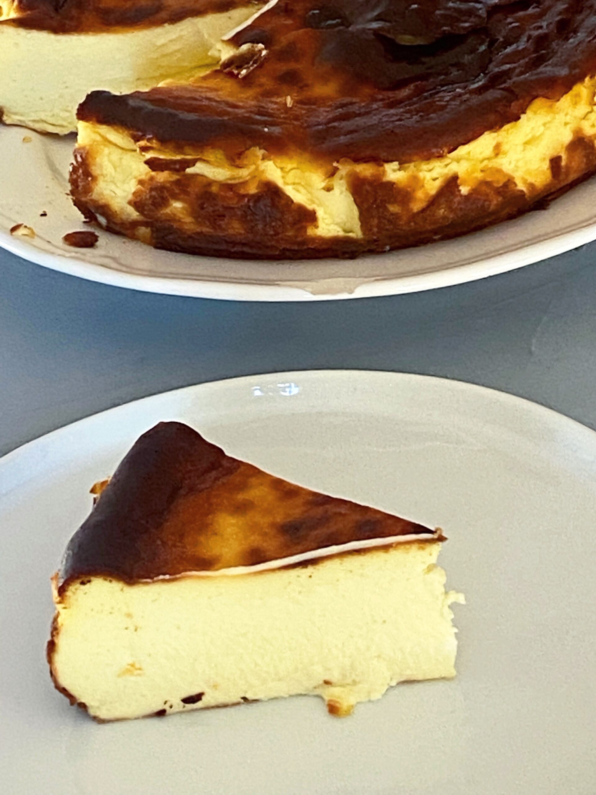 San Sebastian cheesecake