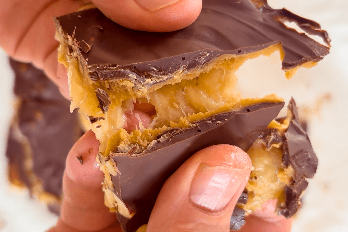 Παγωμένα Bites Μπανάνας με Κουβερτούρα